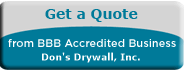 Don's Drywall, Inc. BBB Business Review