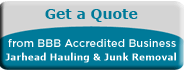 Jarhead Hauling and Junk Removal BBB Business Review